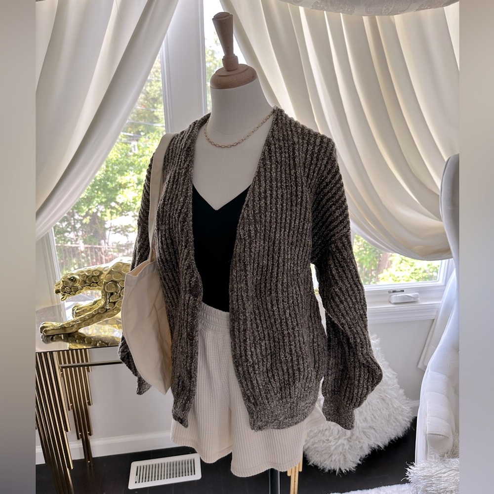 Vintage Oversized Cardigan Size Large
